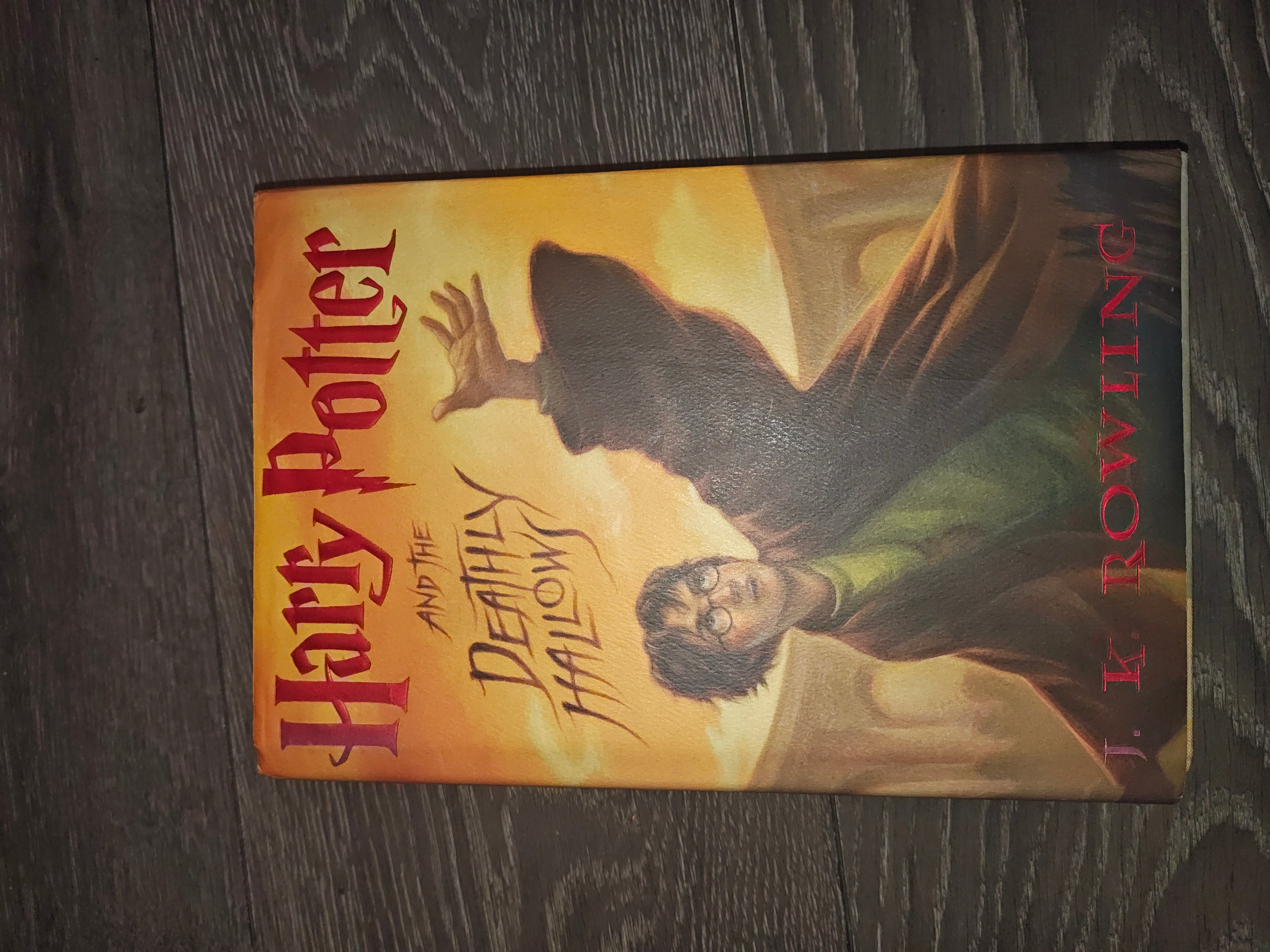 J K Rowling, Harry potter and the Deathly hallows
