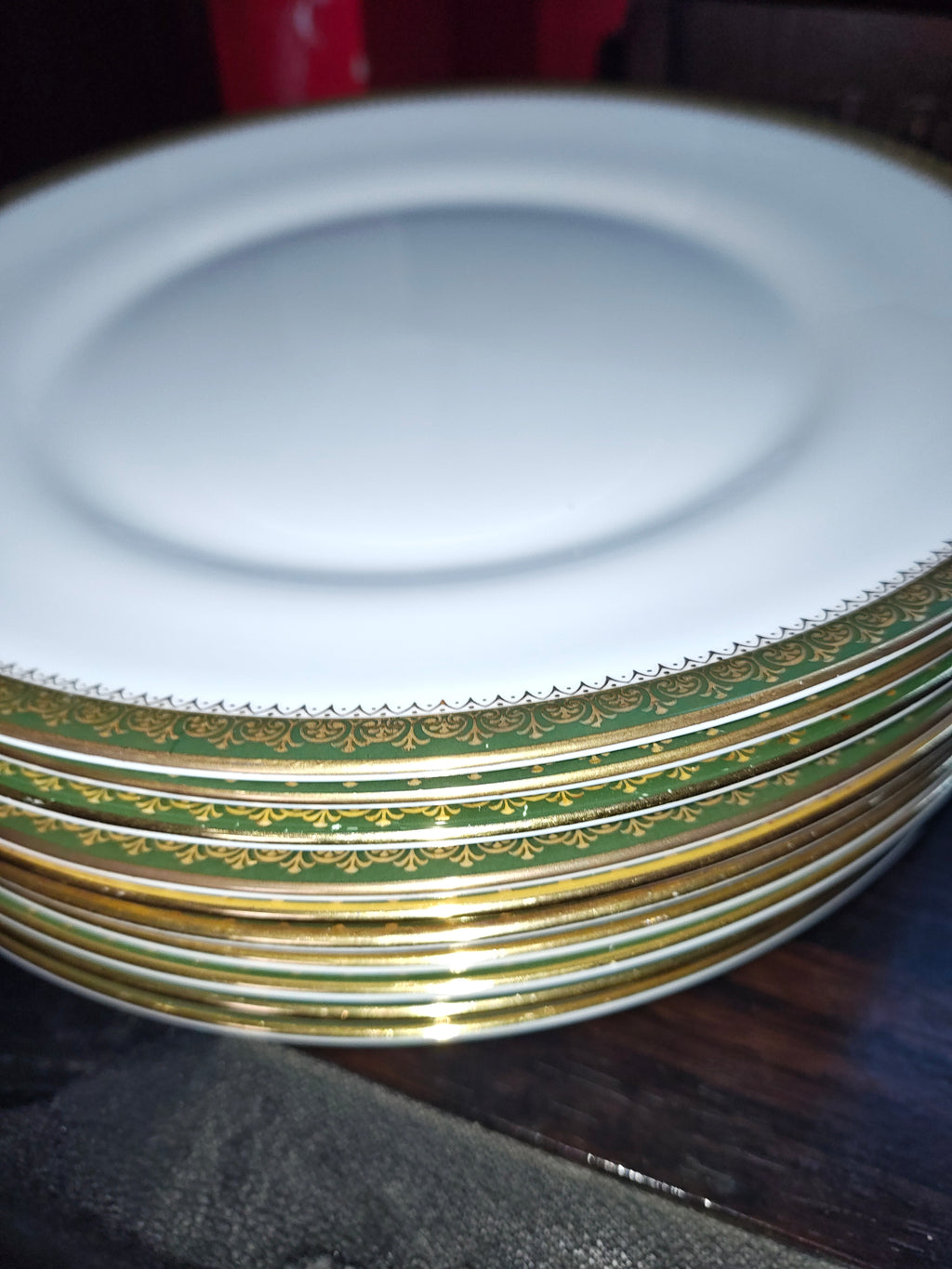 Wedgewood plates and bowls