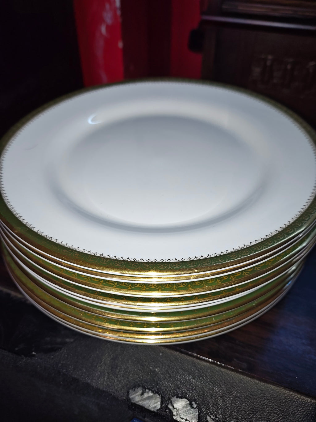 Wedgewood plates and bowls