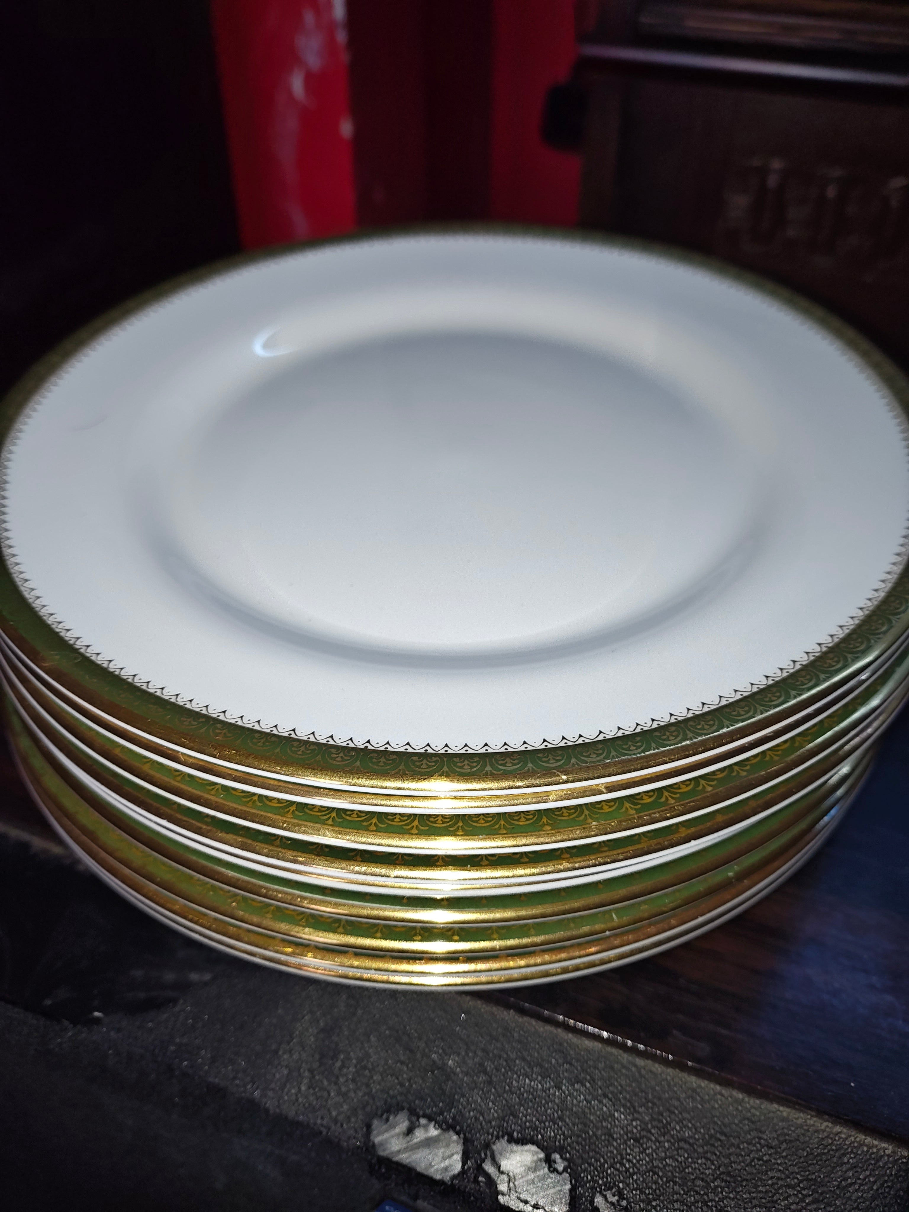 Wedgewood plates and bowls