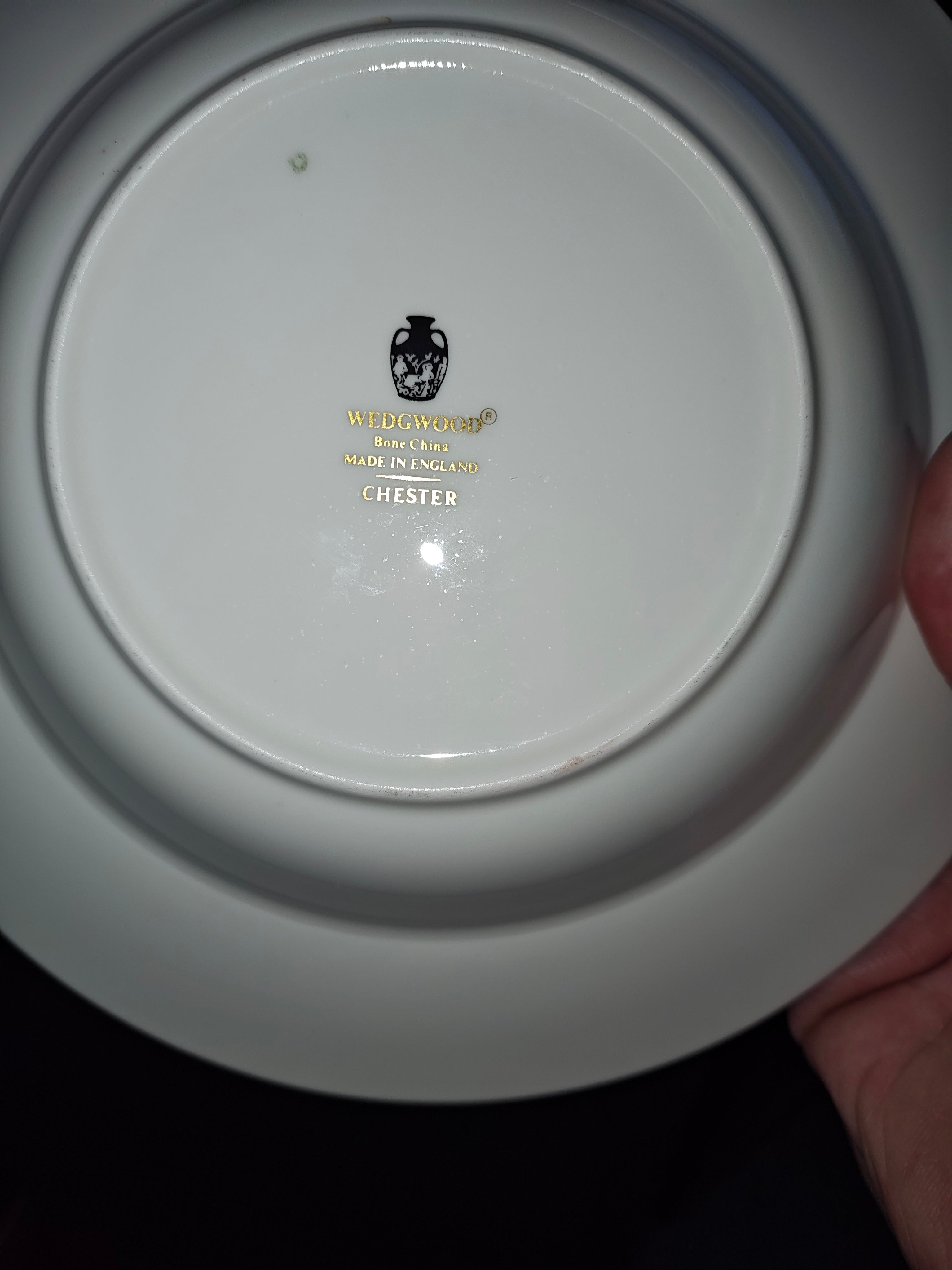 Wedgewood plates and bowls