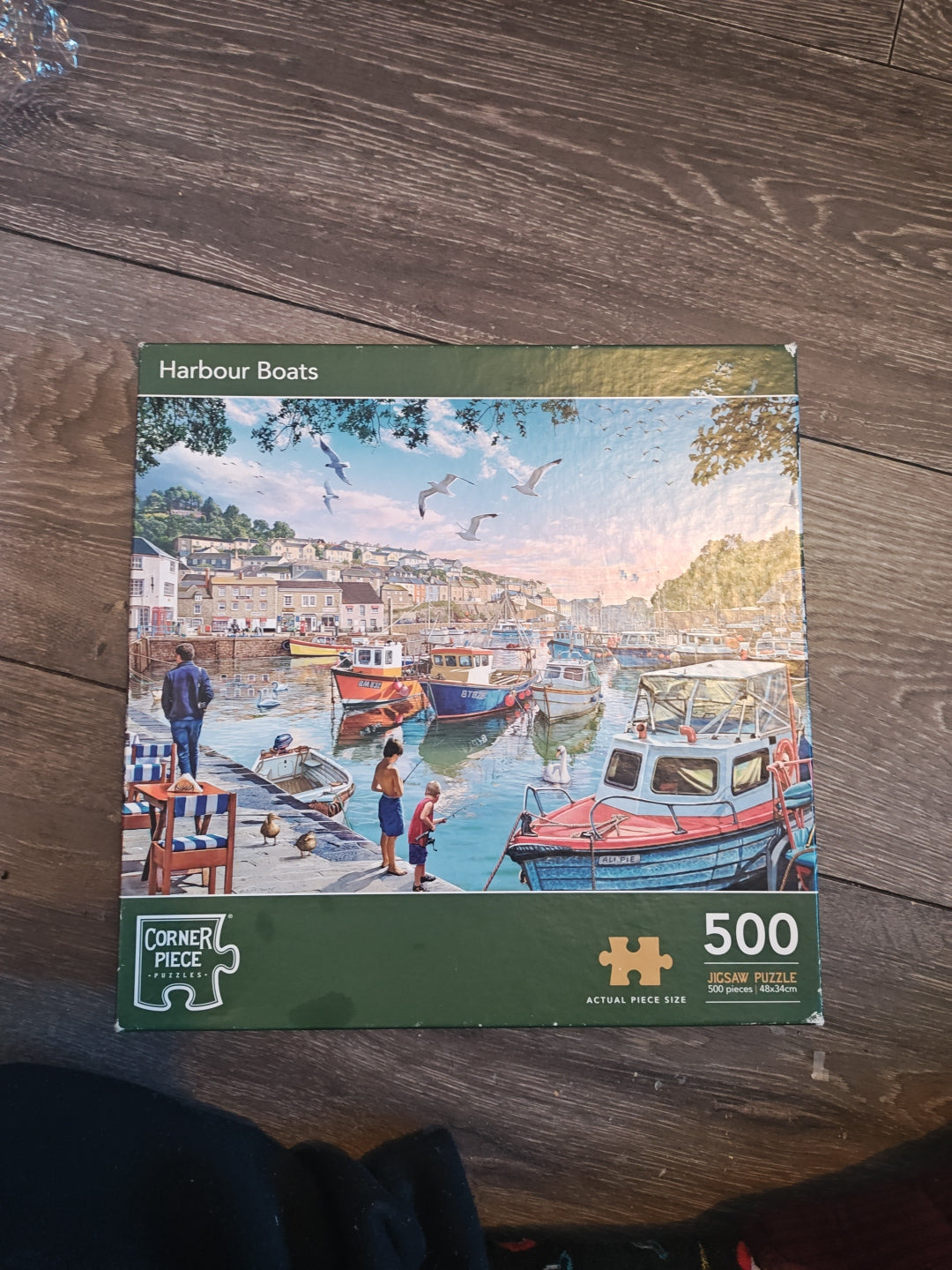 Harbour boats 500pcs jigsaw
